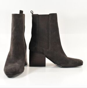 Blondo Selena Brown Suede Women's Ankle Boots Size 8